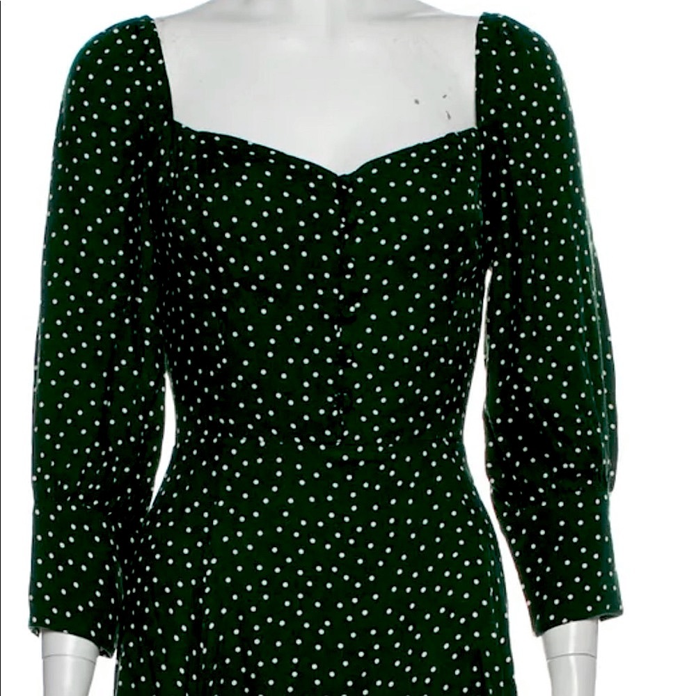 super cute BLACK REFORMATION dress!